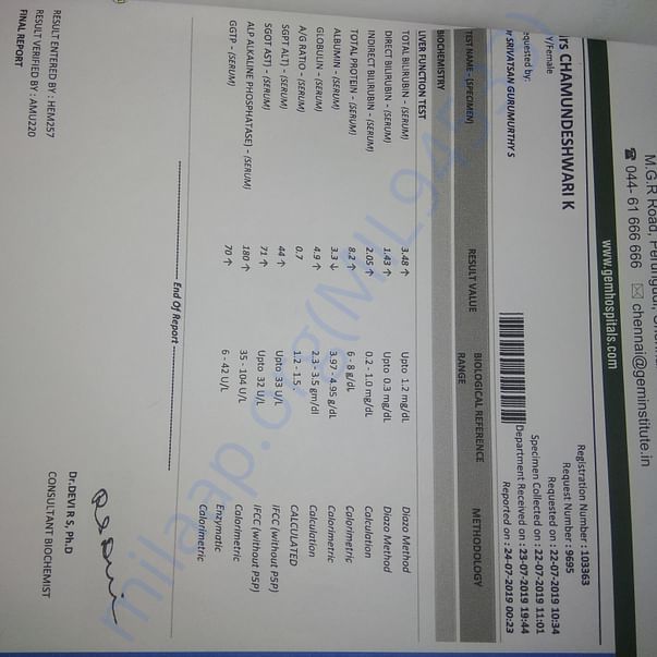 Medical Report