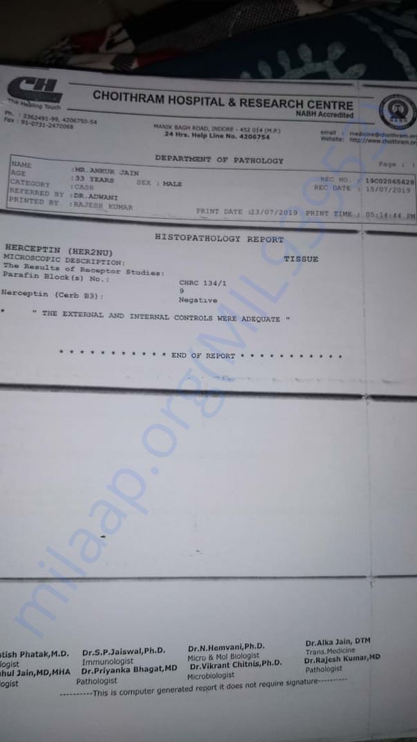 Diagnostic reports