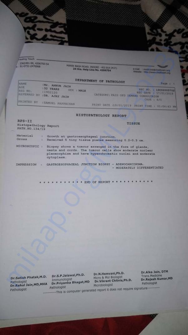 Diagnostic reports
