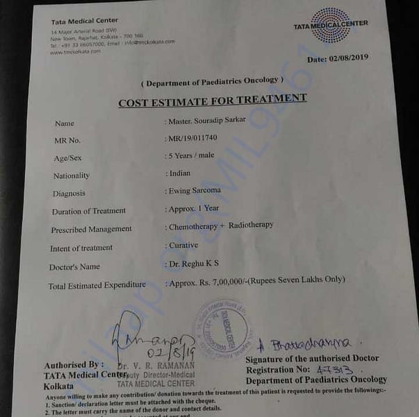 Estimation Letter