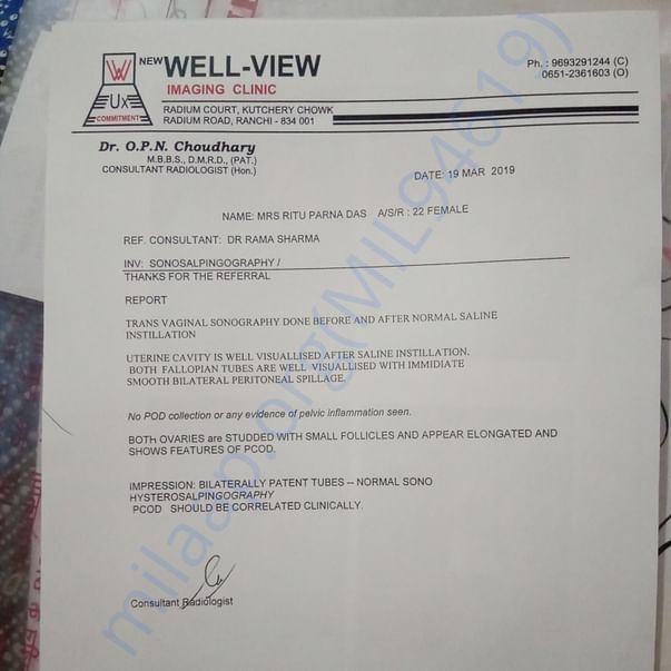 Medical Report