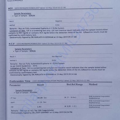 Medical Report