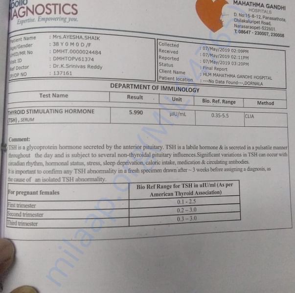 Medical Report