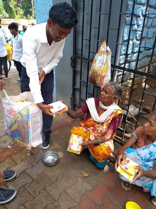 Giving foods