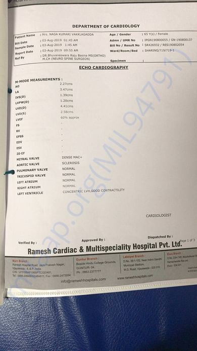 Medical Report