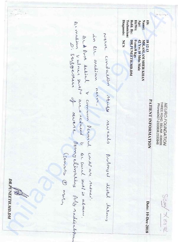 Medical Report
