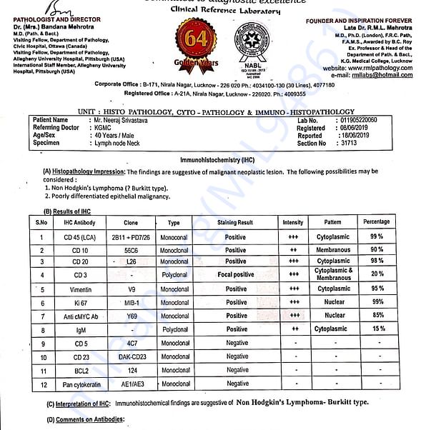 Medical Report