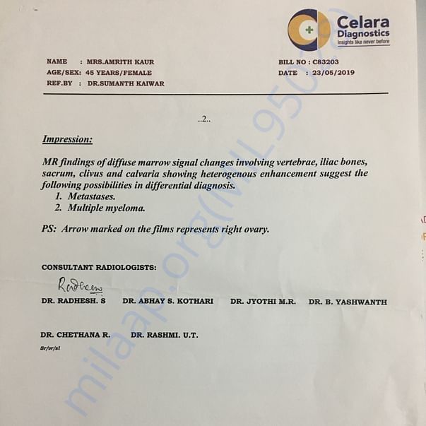 Medical Report