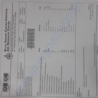 Medical Report