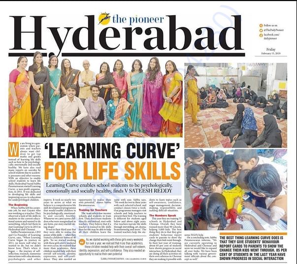 In the news - The Pioneer Hyderabad