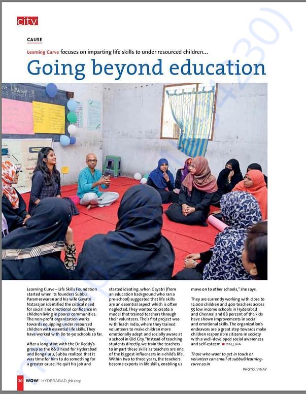 In the news - WOW! Hyderabad