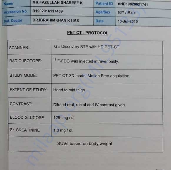 Medical Report