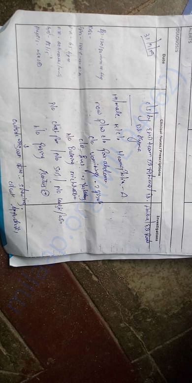Hospital Report 1