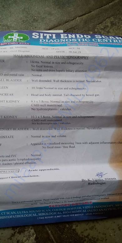 Hospital Report 4