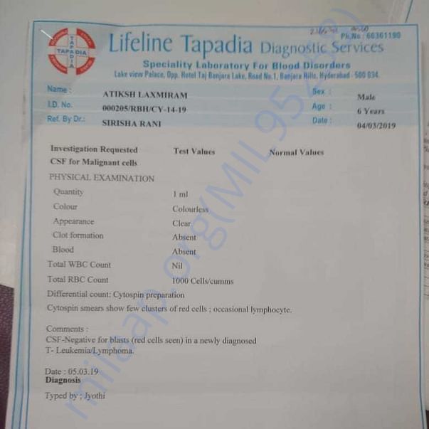 Medical Report