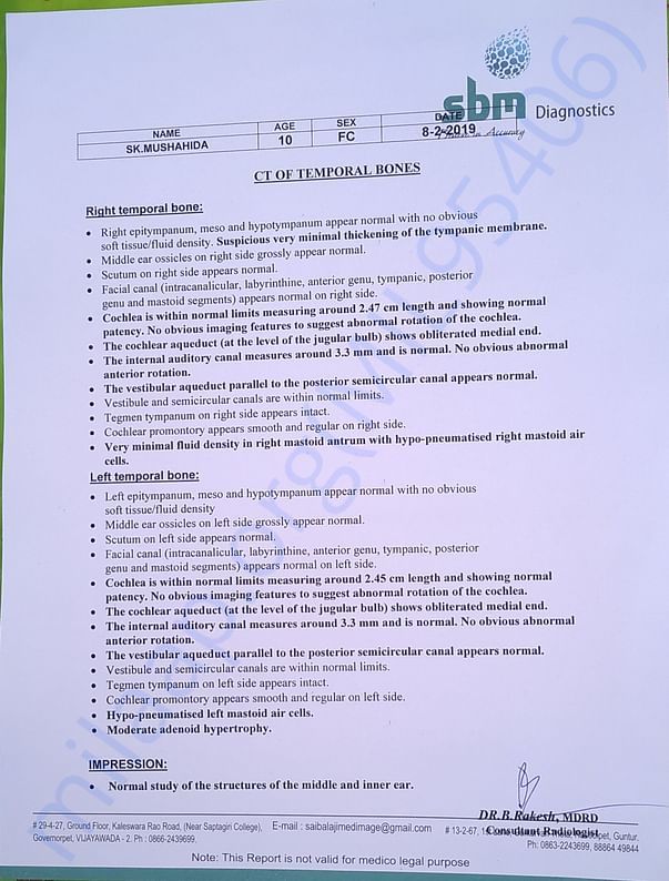 Medical report 2