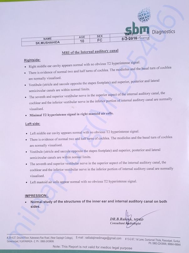Medical report 3