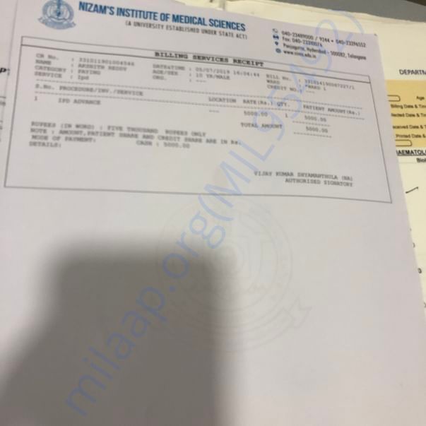 Medical Bill