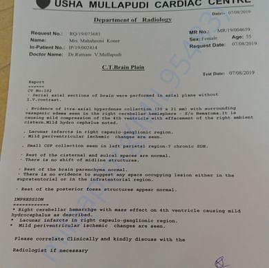 Medical Report