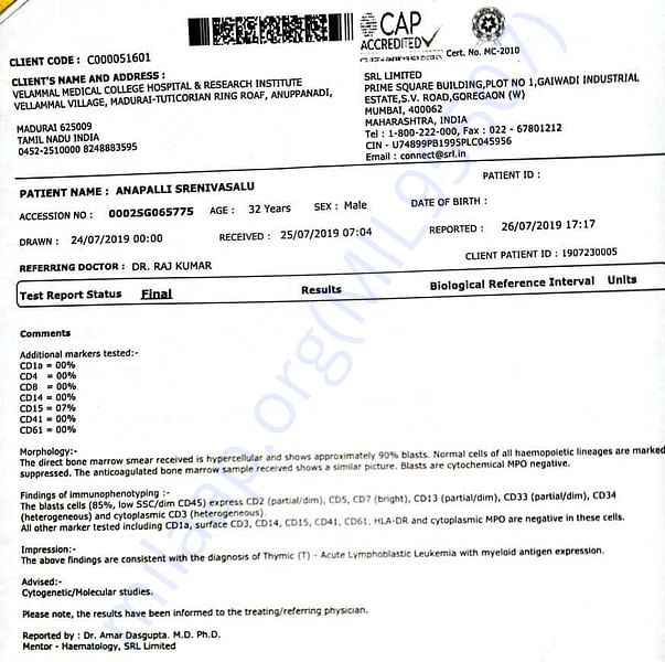 Medical Report