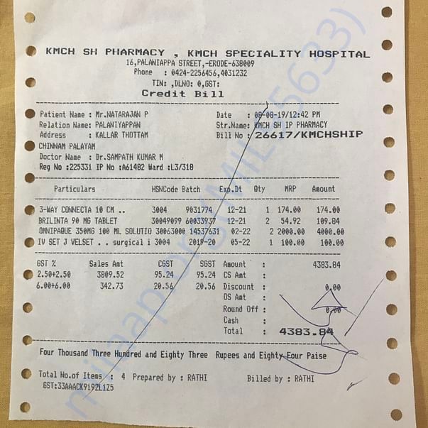 Medical Bill