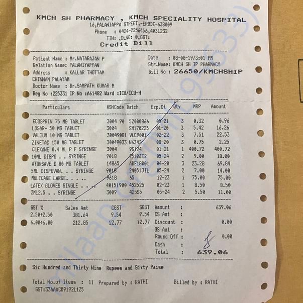 Medical Bill