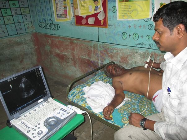 2D Echo Check up in the camp Image