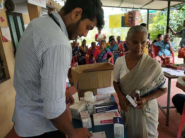Medical aid provided at flood affected Ernaculam district in Kerala