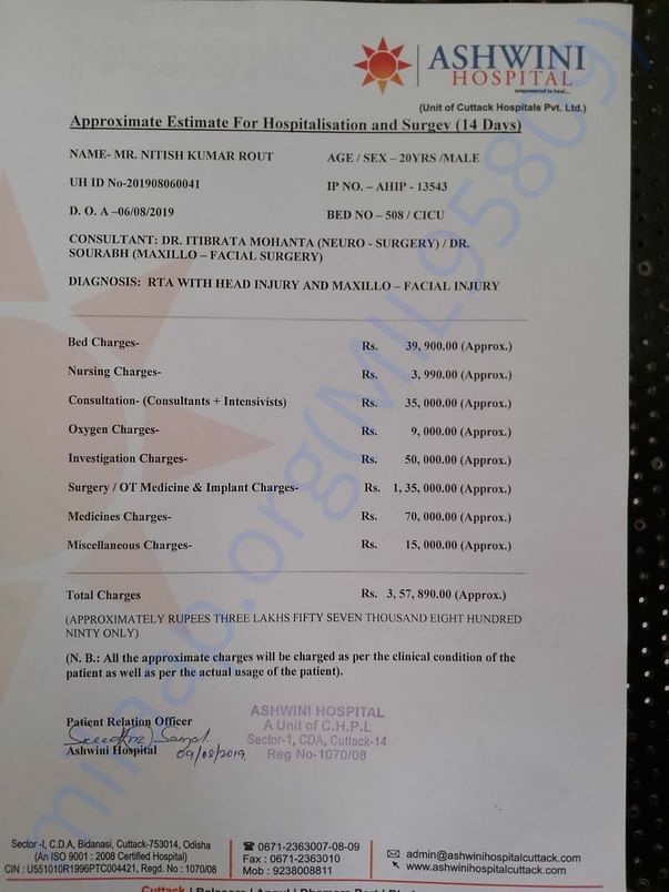 Hospital report