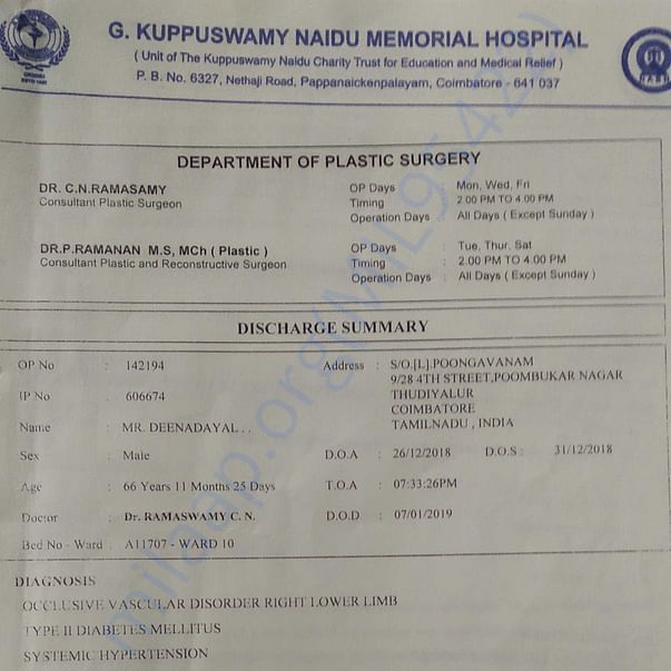 Medical Report