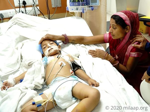 Father Struggles To Save His 2-Year-Old Fighting For Her Life In ICU