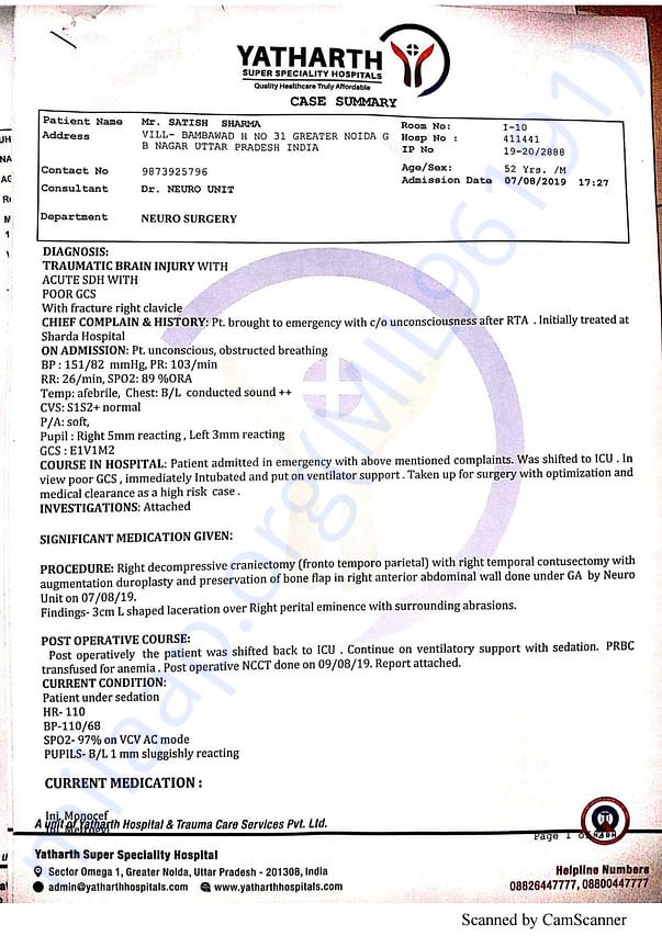 Medical Report
