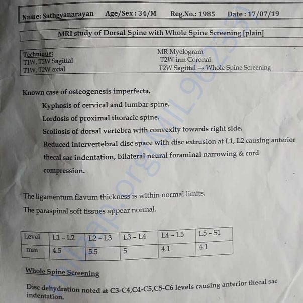 Medical Report