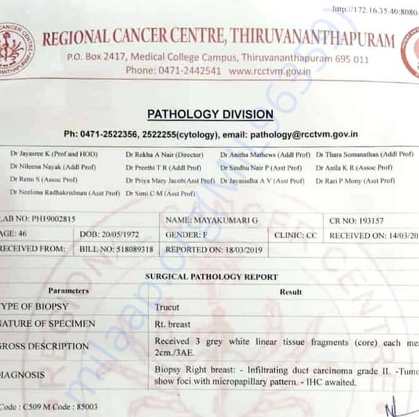 Medical Report
