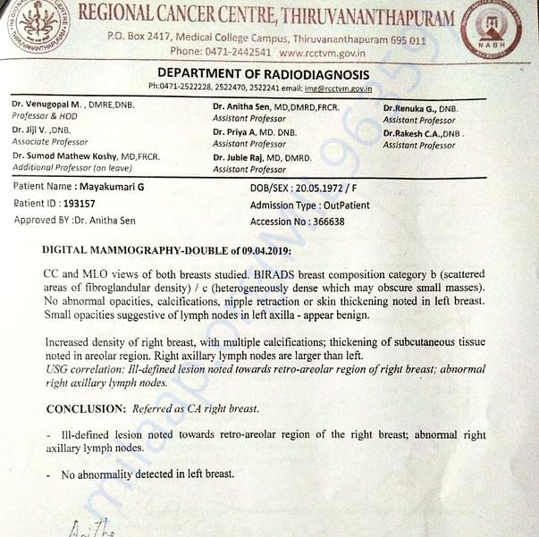 Medical Report