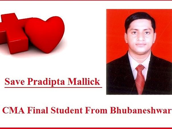 DONATE FOR PADIPTA MALLICK CMA FINAL YEAR STUDENT, BHUBANESWAR