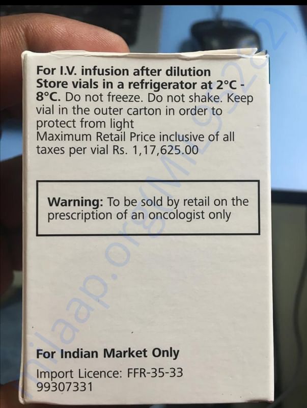 Each injection cost 1,20,000 rupees