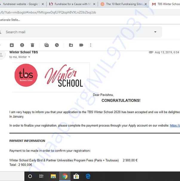 Estimation Letter