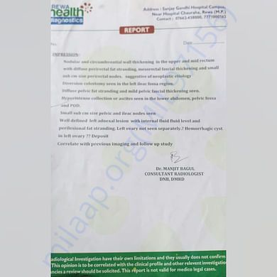 Medical Report