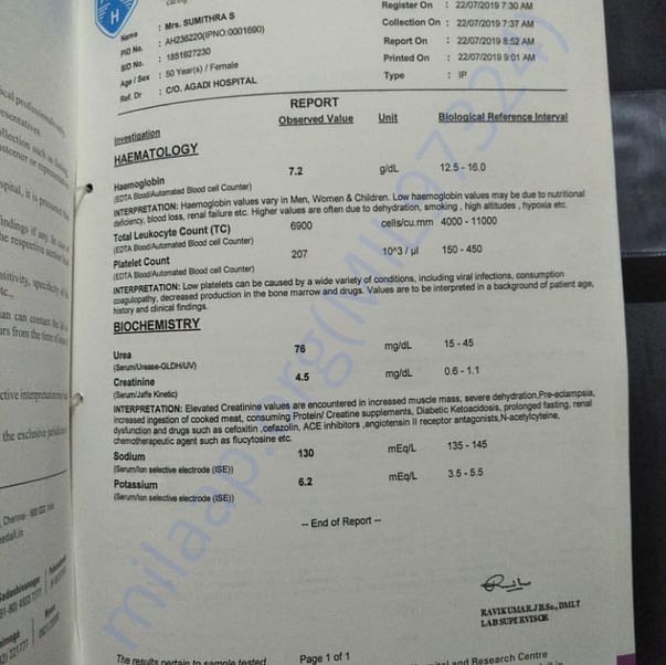 Medical Report