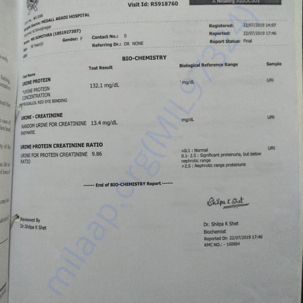 Medical Report