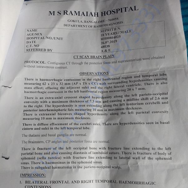 Medical Report