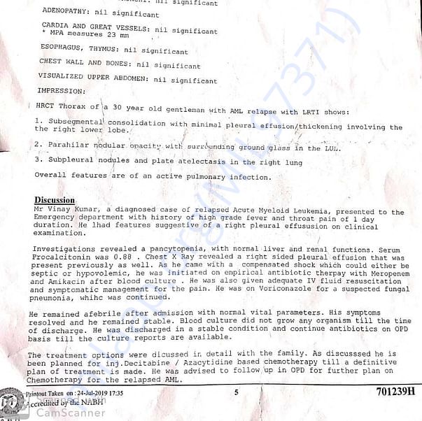 Medical Report