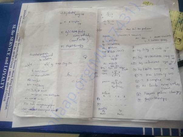 Hospital prescription