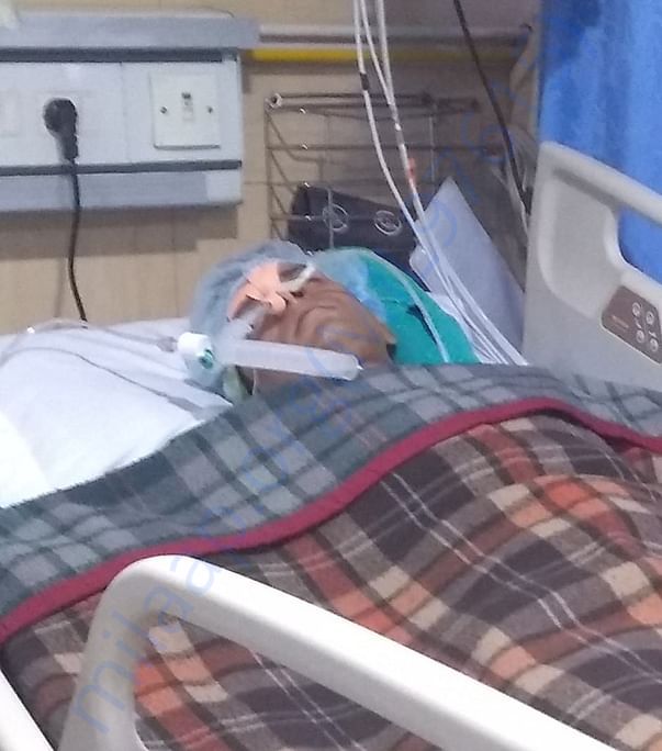 Patient is critically ill