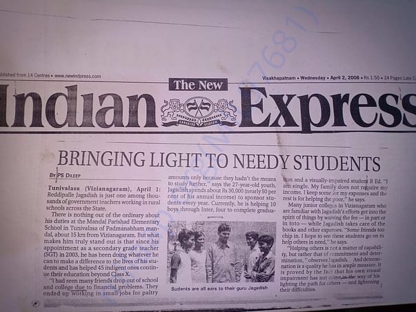 cover by Indian Express