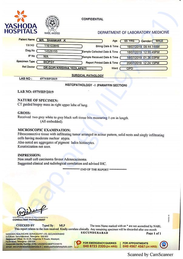 Medical Report