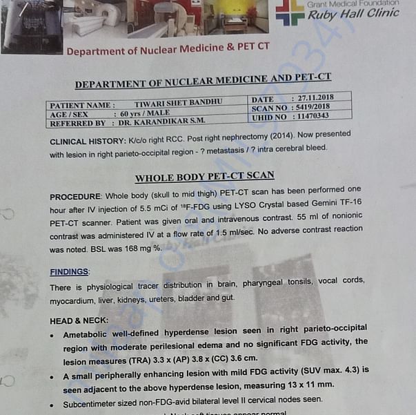 Medical Report