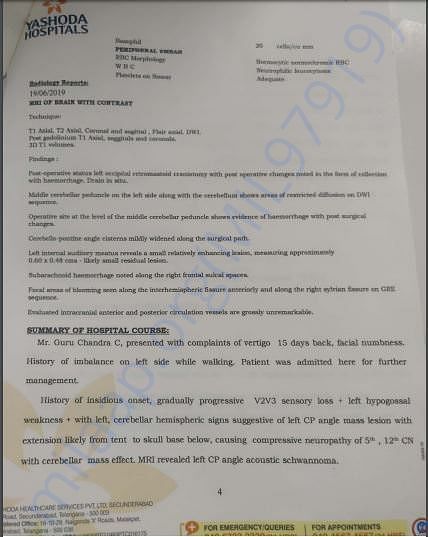 Hospital report