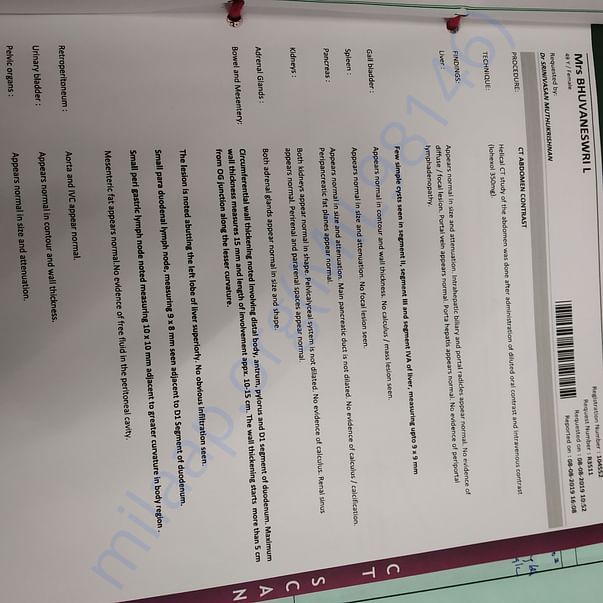 Medical Report